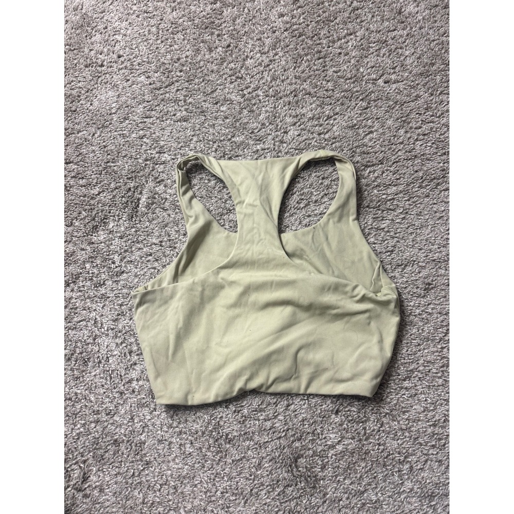 LA Hearts by PacSun Sage Green Racerback Sports Bra Activewear Top Small - Picture 3 of 5